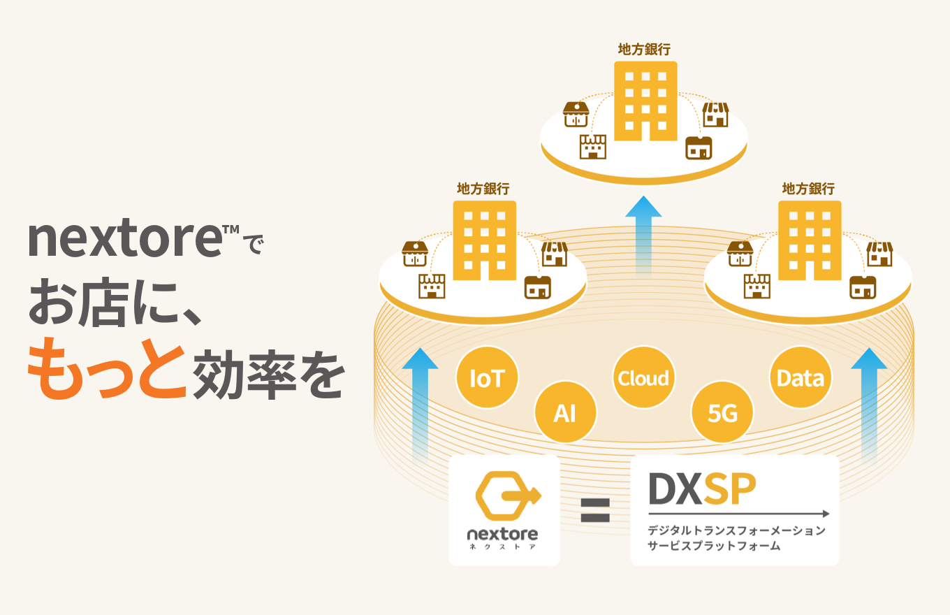 マルチ決済サービス nextore®でお店に、もっと効率を